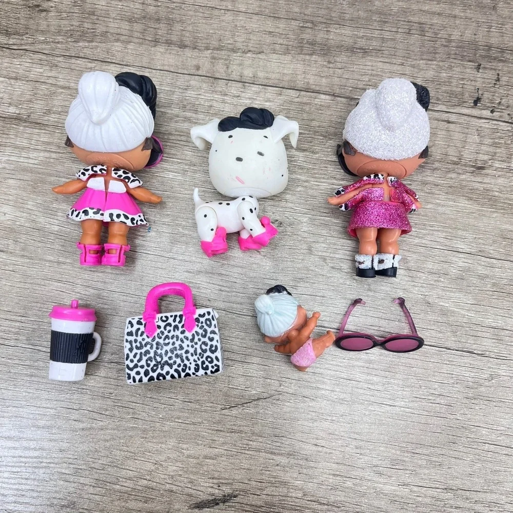 LOL Surprise!‎ Doll Bling Series, Doll Face dalmation pet